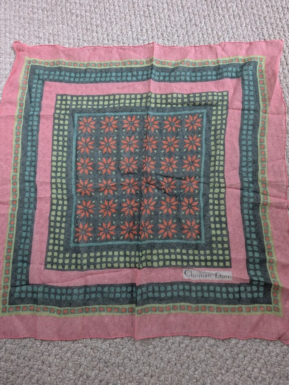 Christian Dior Summer Scarf - Picture 2 of 2